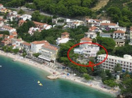 Appartamento in Podgora con vista mare, terrazzo, Climatizzazione, Wifi (205-2), Croatia, Podgora, Makarska Riviera