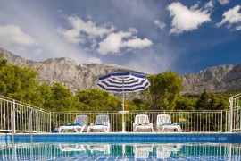 Villa Marta in Tucepi, private pool