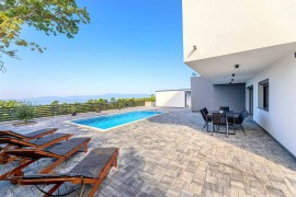 Villa Juniperus con vista panoramica sul mare, Croatia, Porto Re, Primorje-Gorski Kotar