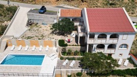 Appartamento vacanze per 4 persone con piscina, Croatia, Metajna, Pag