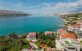 Appartamento vacanze per 4 persone con terrazza, Croatia, Pag Città, Pag