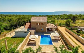 Casa vacanza per 6 persone con piscina, Croatia, Novaglia, Pag