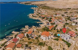 Appartamento vacanze per 5 persone con terrazza, Croatia, Kustići, Pag