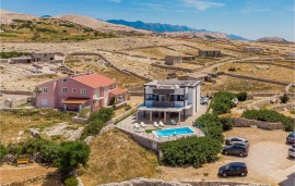 Appartamento vacanze per 5 persone con terrazza, Croatia, Kustići, Pag