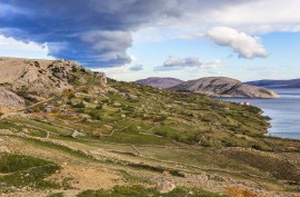 Appartamento in Metajna con vista mare, balcone, Climatizzazione, Wifi (4890-2), Croatia, Metajna, Pag