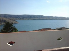 Appartamento in Metajna con vista mare, balcone, Climatizzazione, Wifi (4890-2), Croatia, Metajna, Pag