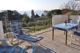 Monolocale con terrazza di 25 mq giardino con vista mare, Croatia, Supetarska Draga, Rab