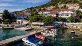 Ferienwohnung in Supetarska Draga mit Meerblick, Balkon, Klimaanlage, W-Lan (4551-4), Croatia, Loparo, Rab