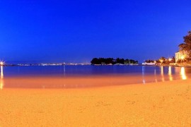 Vista panoramica sul mare, con piscina all'aperto, a 300 metri dal mare, Croatia, Preko, Ugliano