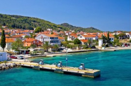 Studioapartment in Preko mit Meerblick, Terrasse, Klimaanlage, W-Lan (4574-2), Croatia, Preko, Ugliano