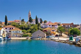 Ferienwohnung in Kali mit Meerblick, Balkon, Klimaanlage, W-Lan (4230-2), Croatia, Calli Croazia, Ugliano