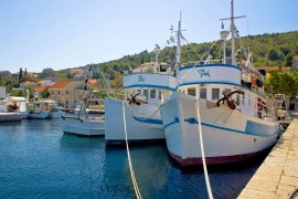 Ferienwohnung in Kali mit Meerblick, Balkon, Klimaanlage, W-Lan (4230-2), Croatia, Calli Croazia, Ugliano