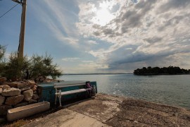 Casa tradizionale in riva al mare, Croatia, Poljana, Ugliano