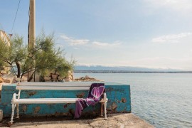 Casa tradizionale in riva al mare, Croatia, Poljana, Ugliano