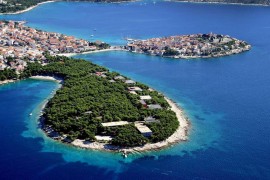 Casa vacanze caratteristica a Mastrinka con balcone, Croatia, Traù, Ciovo