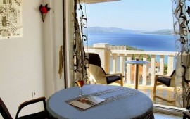 Ferienwohnung in Trogir mit Meerblick, Terrasse, Klimaanlage, W-Lan (4655-3), Croatia, Okrug Gornji, Ciovo