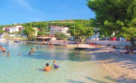 Ferienwohnung in Trogir mit Meerblick, Balkon, Klimaanlage, W-Lan (4786-2), Croatia, Traù, Ciovo