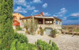 Casa vacanza per 12 persone con piscina, Croatia, Zidarici, Krk (Croazia)