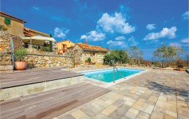 Casa vacanza per 12 persone con piscina, Croatia, Zidarici, Krk (Croazia)