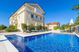 Appartamento vacanze per 6 persone con piscina, Croatia, Zidarici, Krk (Croazia)