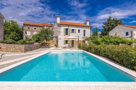 Casa vacanza Frane con piscina, Croatia, Kornic, Krk (Croazia)