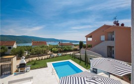 Casa vacanza per 10 persone con terrazza, Croatia, Kornic, Krk (Croazia)