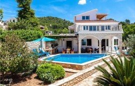 Casa vacanza per 14 persone con piscina, Croatia, Blatta Croazia, Korcula