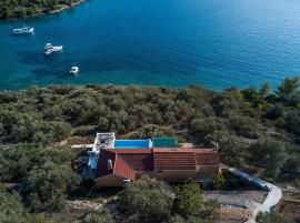 Bella villa con piscina privata e vista mare, Croatia, Vallegrande Croazia, Korcula