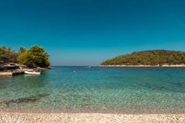 Casa Robinson in Vallegrande (Vela Luka) con vista mare, terrazzo, Climatizzazione, Wifi (3439-1)