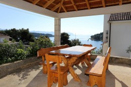 Appartamento vacanze per 2 persone con terrazza, Croatia, Lombarda Croazia, Korcula