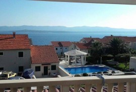 Appartamento in Vallo della Brazza (Bol) con vista mare, balcone, Climatizzazione, Wifi (3417-4)