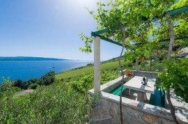 Appartamento in Murvica con vista mare, terrazzo, Climatizzazione, Wifi (146-5)