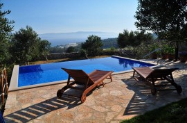 Ferienhaus in Bol mit Meerblick, Terrasse, Klimaanlage, W-Lan (120-1), Croatia, Bol Croazia, Brac