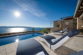 Villa Lipa-Brac - splendida villa con vista sul mare, piscina, vicino alla spiaggia, Croatia, Murvica, Brac