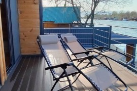 Riverhouse Luis. Neues Gemütliches Ferienhaus Direkt an der Ada Bojana