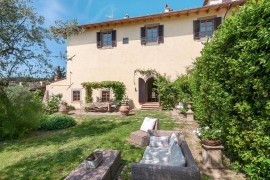 Villa per famiglie 'Ridente - Settignano' con vista su Firenze, giardino e piscina, Italia, Firenze, Firenze e dintorni