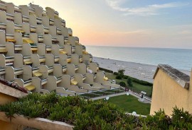 Se012 - Senigallia, monolocale fronte mare al residence Piramidi