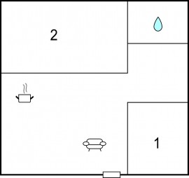 Appartamento WiFi sulla spiaggia con parcheggio e cucina