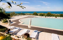 Rifugio sul mare con piscina e terrazza, a 2 km dalla spiaggia di Dietro San Lorenzo