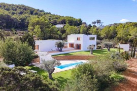 Villa Landscape, Spain, Sant Carles de Peralta, Santa Eularia des Riu