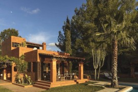 Villa affascinante con viste fantastiche sul mare e sul tramonto, Spain, Cala Tarida, Sant Josep de sa Talaia