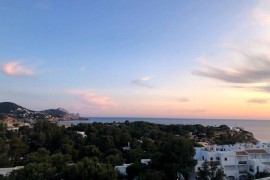 Authentic Mediterranean penthouse with sea view and private pool, Spain, Cala Tarida, Sant Josep de sa Talaia