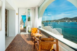Appartamento di 90mq con vista mare, aria condizionata e terrazza, Spain, Talamanca, Ibiza Città