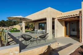 Villa Getaway: 250mq, vicino alla spiaggia di s'Arenal, Spain, Cala Saladeta, Sant Antoni de Portmany