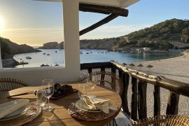 On the beach, apartment with sea view, air conditioning and wifi, Spain, Cala Vedella, Sant Josep de sa Talaia