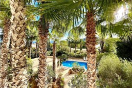 Inmitten Eines Mediteranen Gartens, Terrassiert, Befindet Sich das Appartment, Spain, Can Guasch, Santa Eularia des Riu