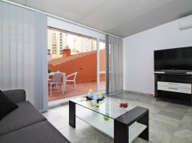 Appartamento vacanze per 4 persone con terrazza, Spain, Playa de la Malagueta, Malaga