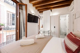 Pet Friendly and social studio w/ balcony Malaga, Spain, Malaga Centro Historico, Malaga