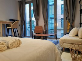 Appartamento vacanze per 3 persone con balcone, Centro (Madrid), Madrid