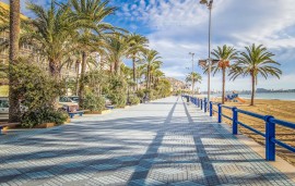 Beatitudine sulla spiaggia: Appartamento moderno con piscina e parcheggio, Spain, El Cabo de las Huertas, San Juan Playa